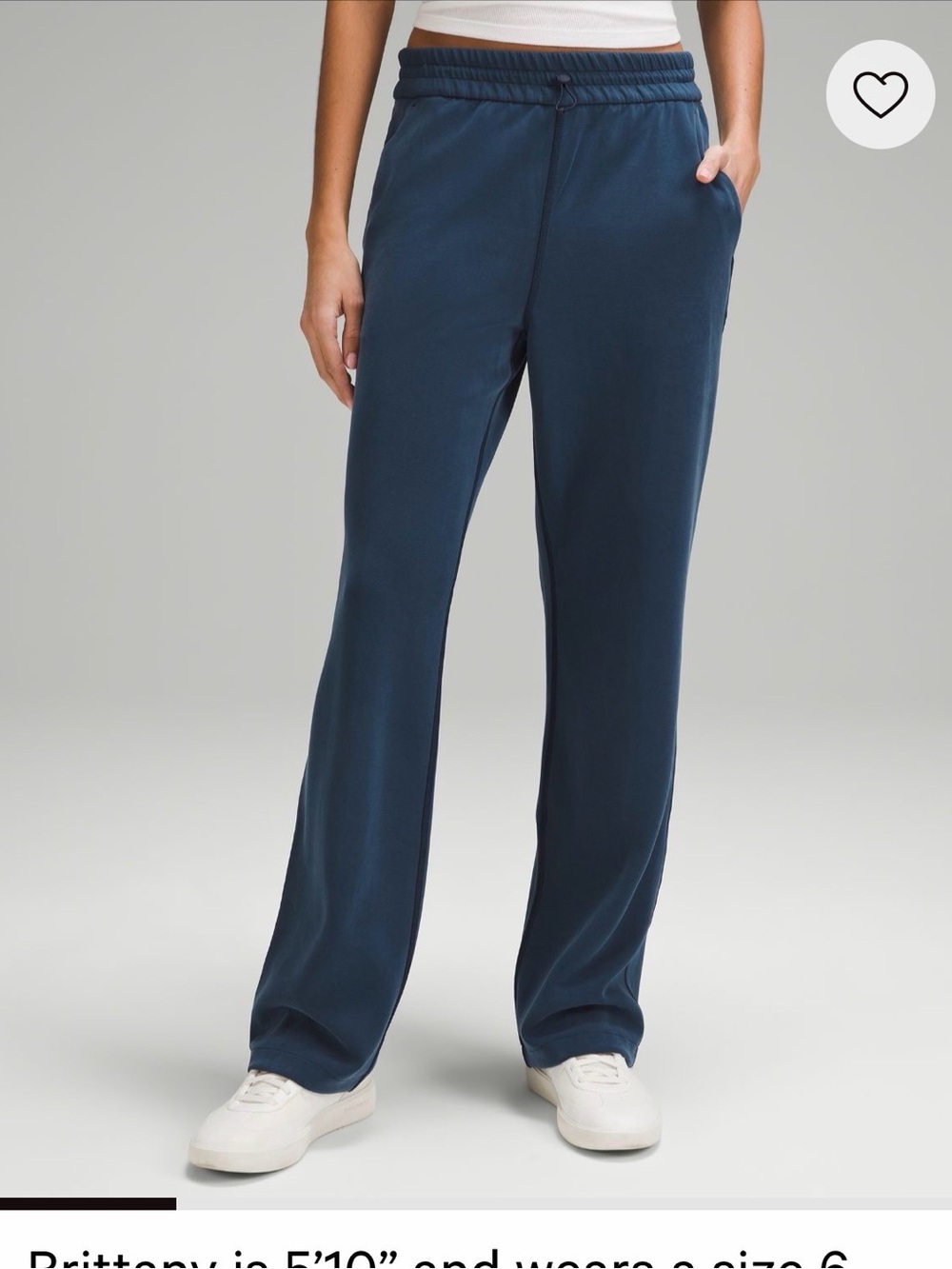 lululemon athletica Navy Straight-Leg Pants